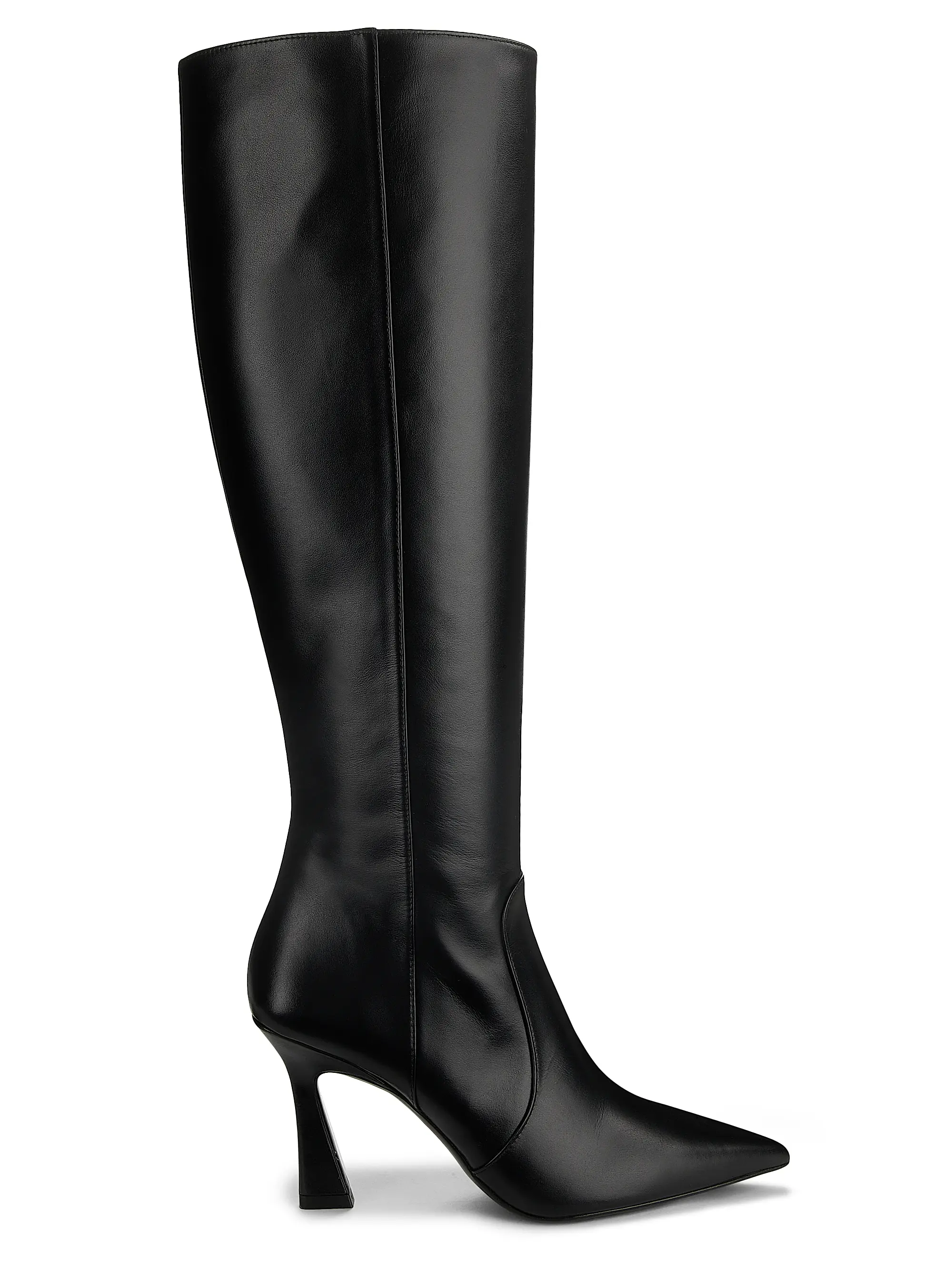 Vinnie 90mm Leather Knee-High Boots