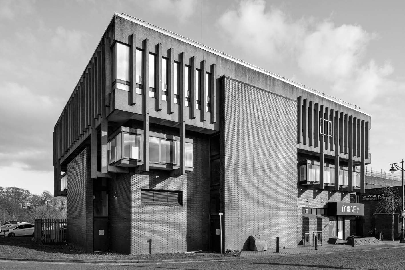 Clydesdale Bank (now Virgin Money), Kilmarnock, 1975-76, Hay, Steel &amp;amp; Partners