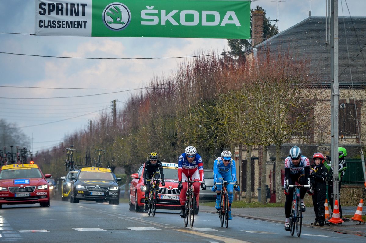 The break goes under the first spring point in Bonneval
