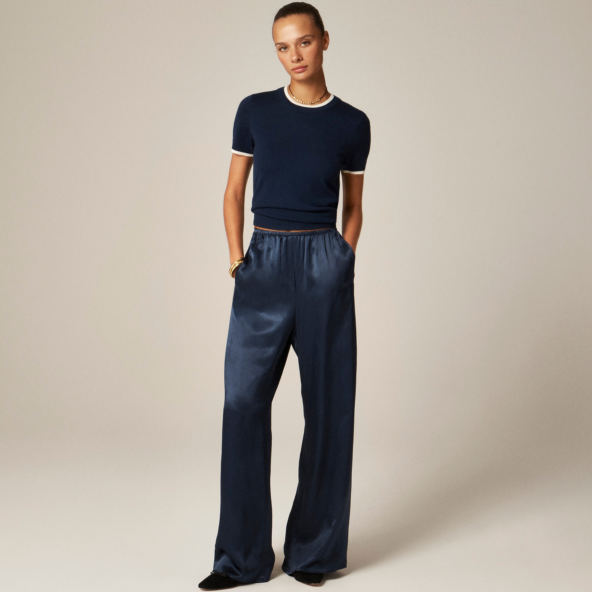 Cosmo Pant in Luster Charmeuse