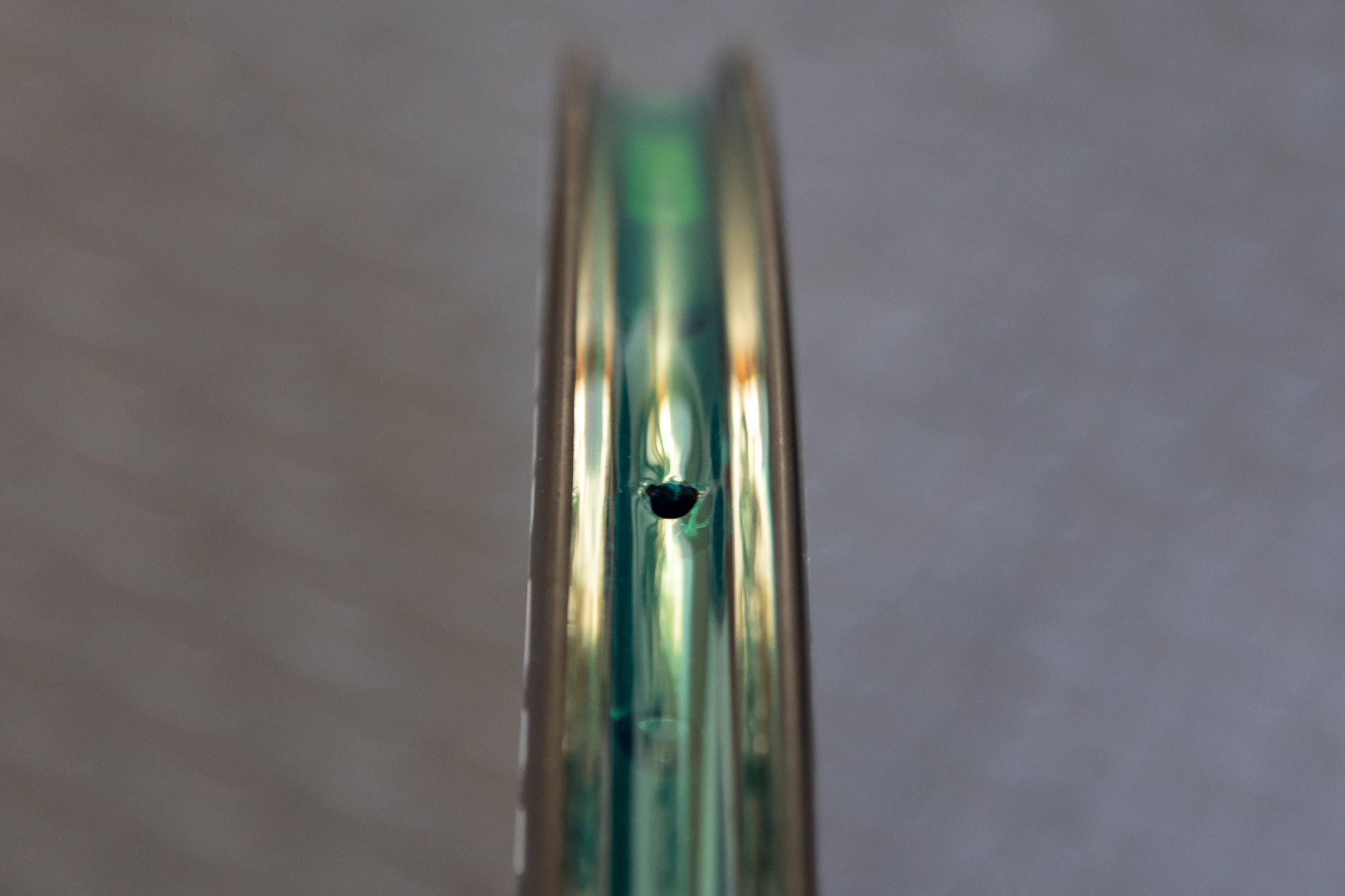 close up of Mavic Cosmic S 42 internal rim width