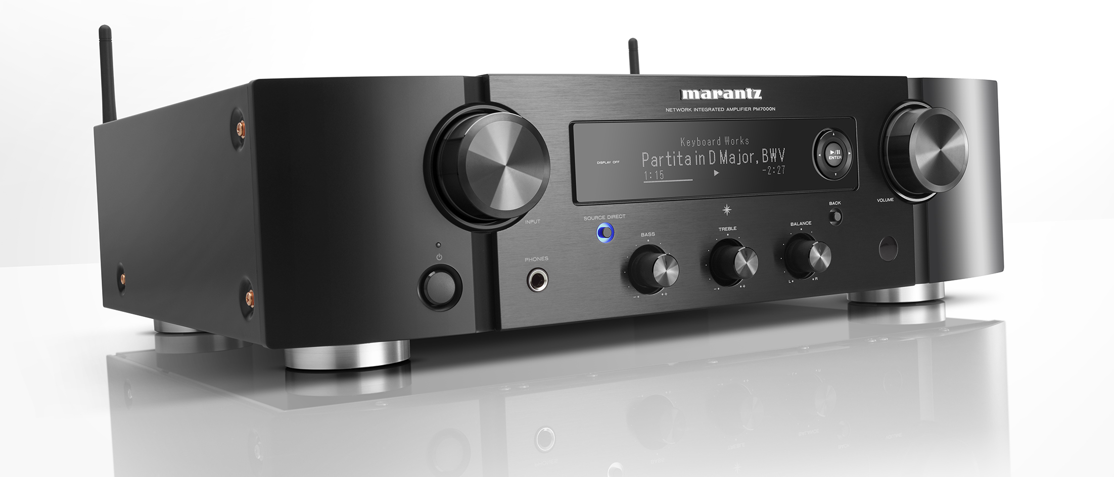 Marantz PM6007 Stereo integrated amplifier with built-in DAC at Crutchfield