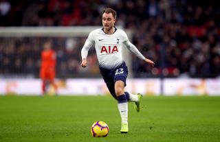 Christian Eriksen is very familiar with Wembley