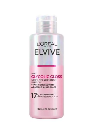 L'oréal Paris Elvive Glycolic Gloss Rinse-Off 5 Minute Lamination Treatment for Dull Hair 150ml