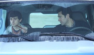 The Fundamentals Of Caring Paul Rudd teases Craig Roberts with a Slim Jim