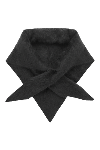 COS Pure Brushed Cashmere Triangle Scarf 