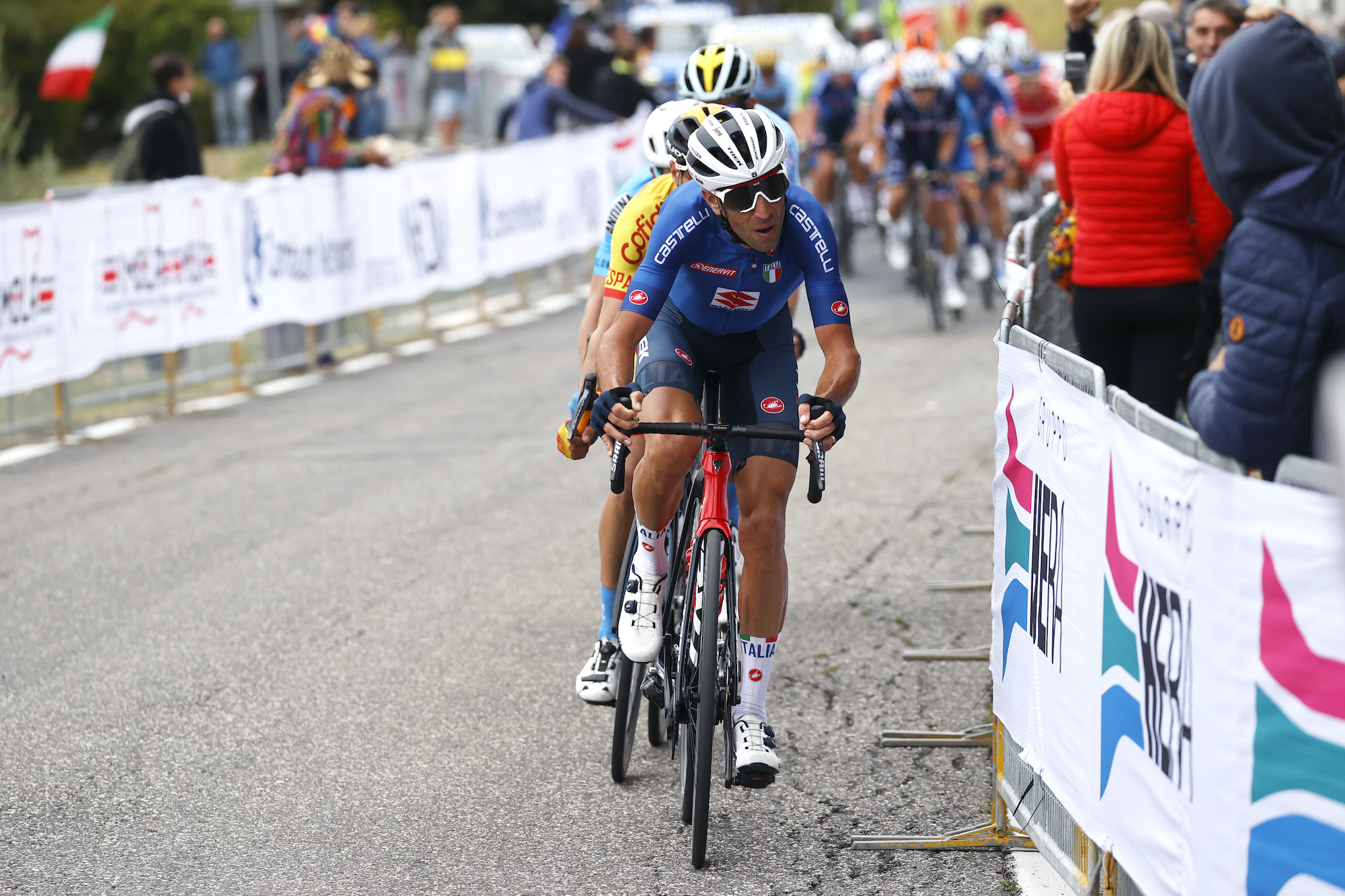 Vincenzo Nibali at the 2020 Road World Championships