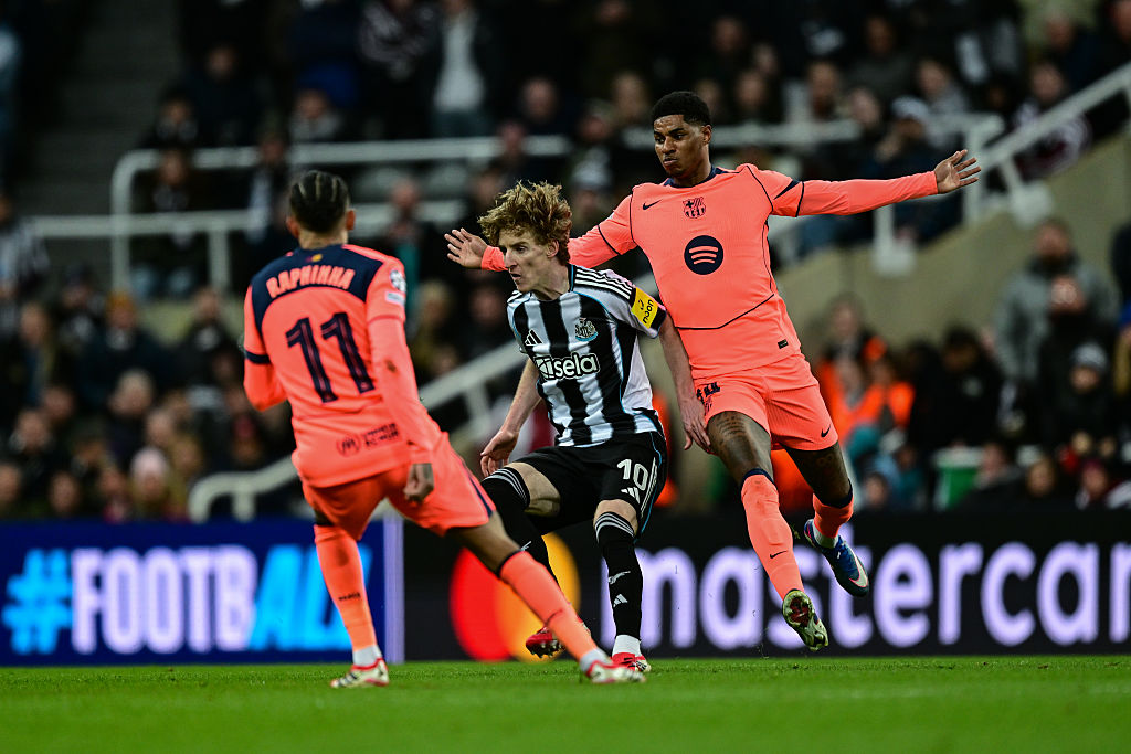Marcus Rashford and Anthony Gordon