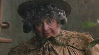 Miriam Margolyes in Harry Potter and the Chamber of Secrets