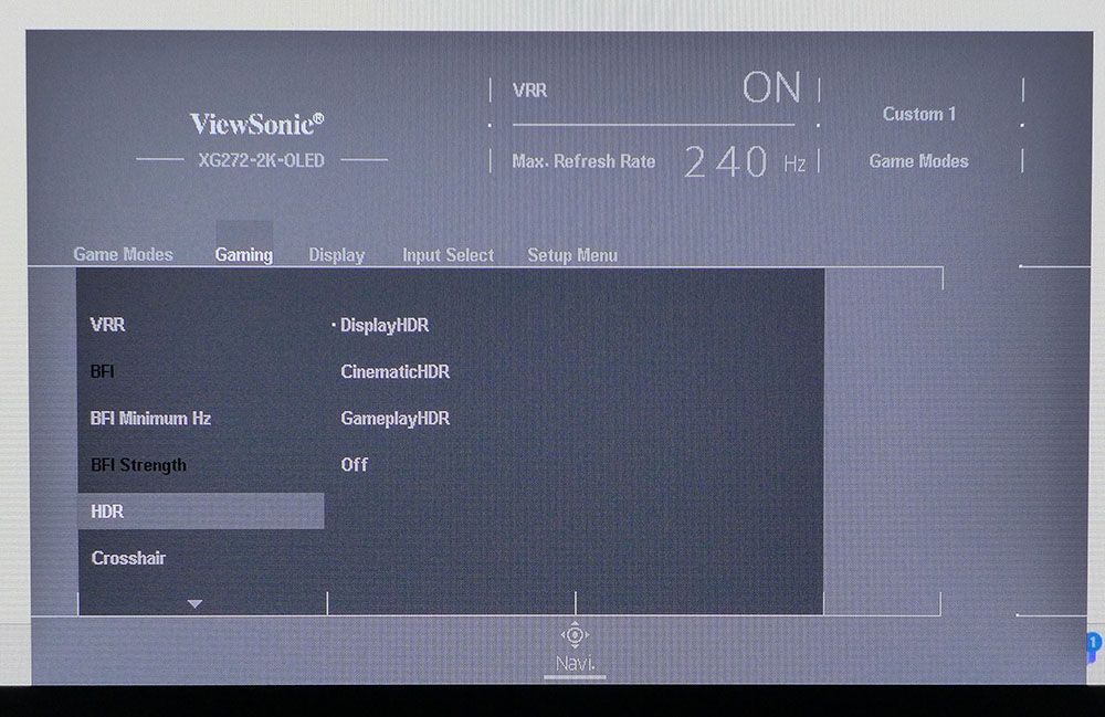 ViewSonic XG272-2K-OLED