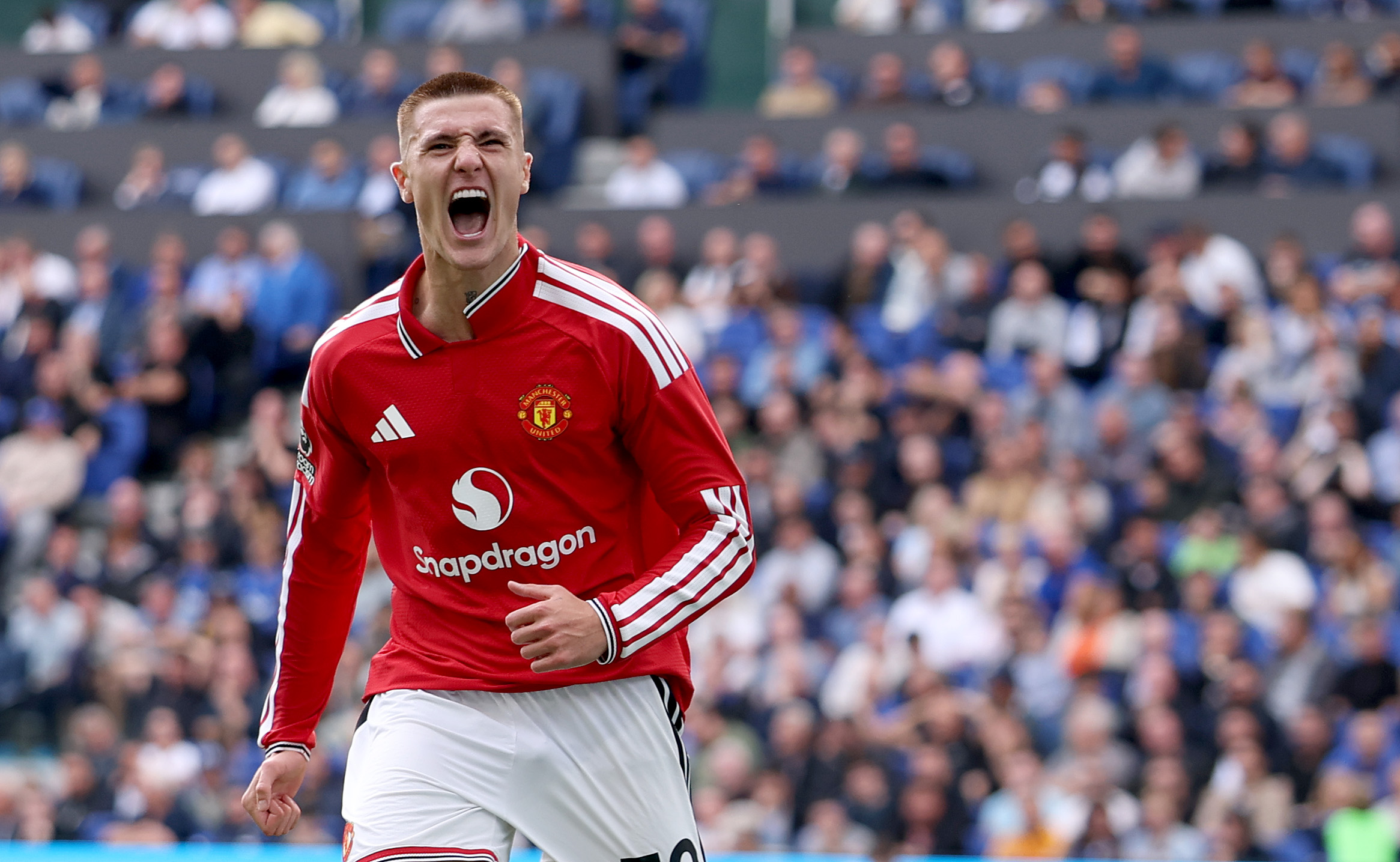 Manchester United's Benjamin Sesko