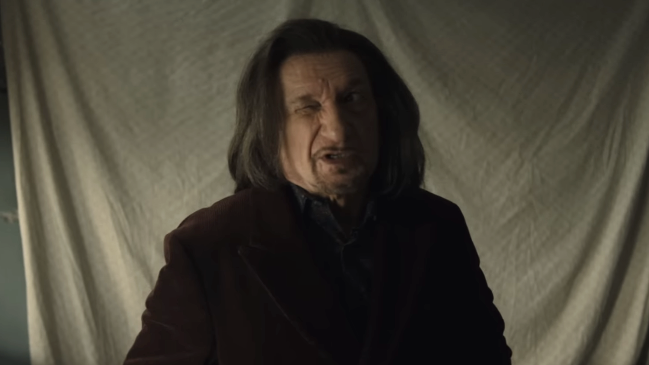 Trevor winking at Simon in Wonder Man Season 1