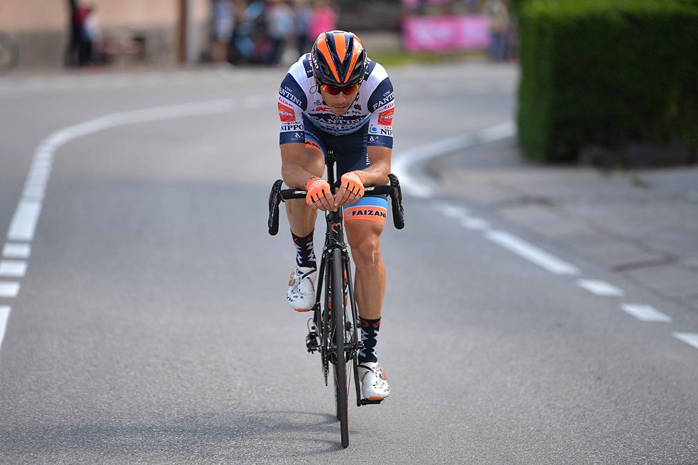 Marco Canola of Italy and Team Nippo Vini Fantini - Faizane / during the 102nd Giro d'Italia, Stage 19