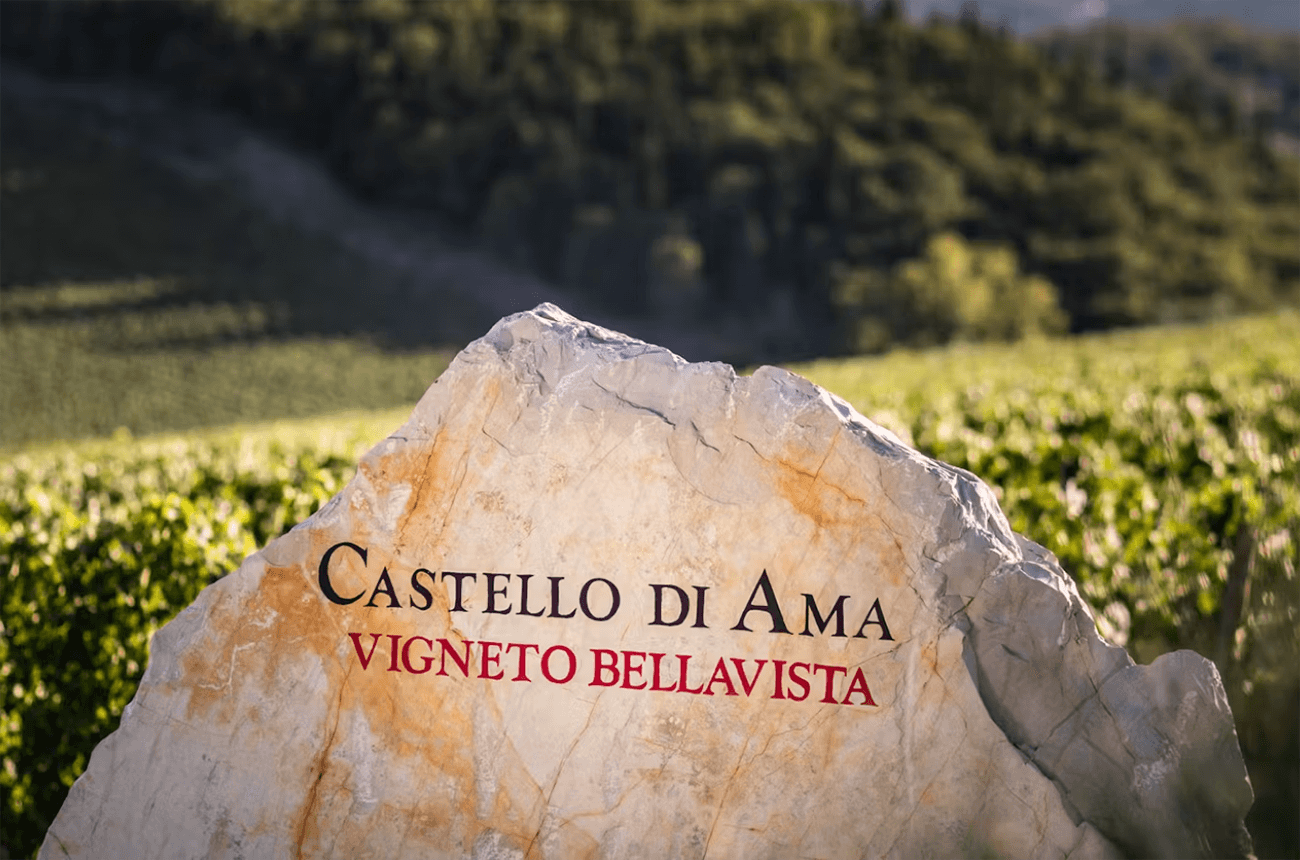 Castello di Ama Vigneto Bellavista sign