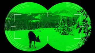 how do night vision binoculars work: POV night vision