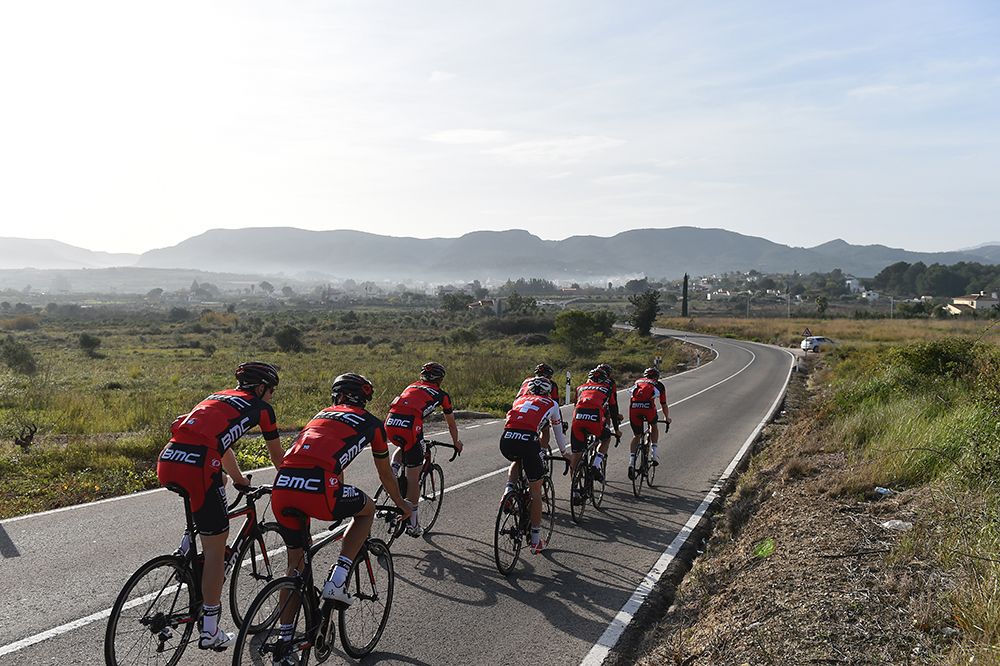 The BMC Racing Team prepares for 2016 in Spain
