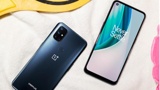 OnePlus Nord N10 5G phones front and back