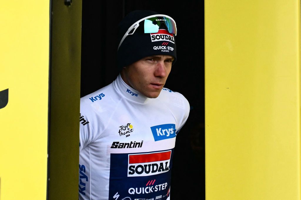 Tour de France 2024: Remco Evenepoel (Soudal-Quickstep) lies second overall and leads the best young rider&#039;s classification