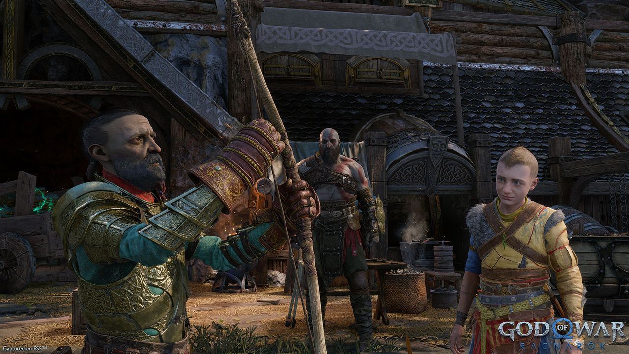 God of War Ragnarok screenshots captured on PS5