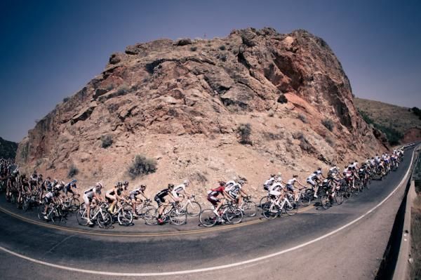 Windy roads along today's route.