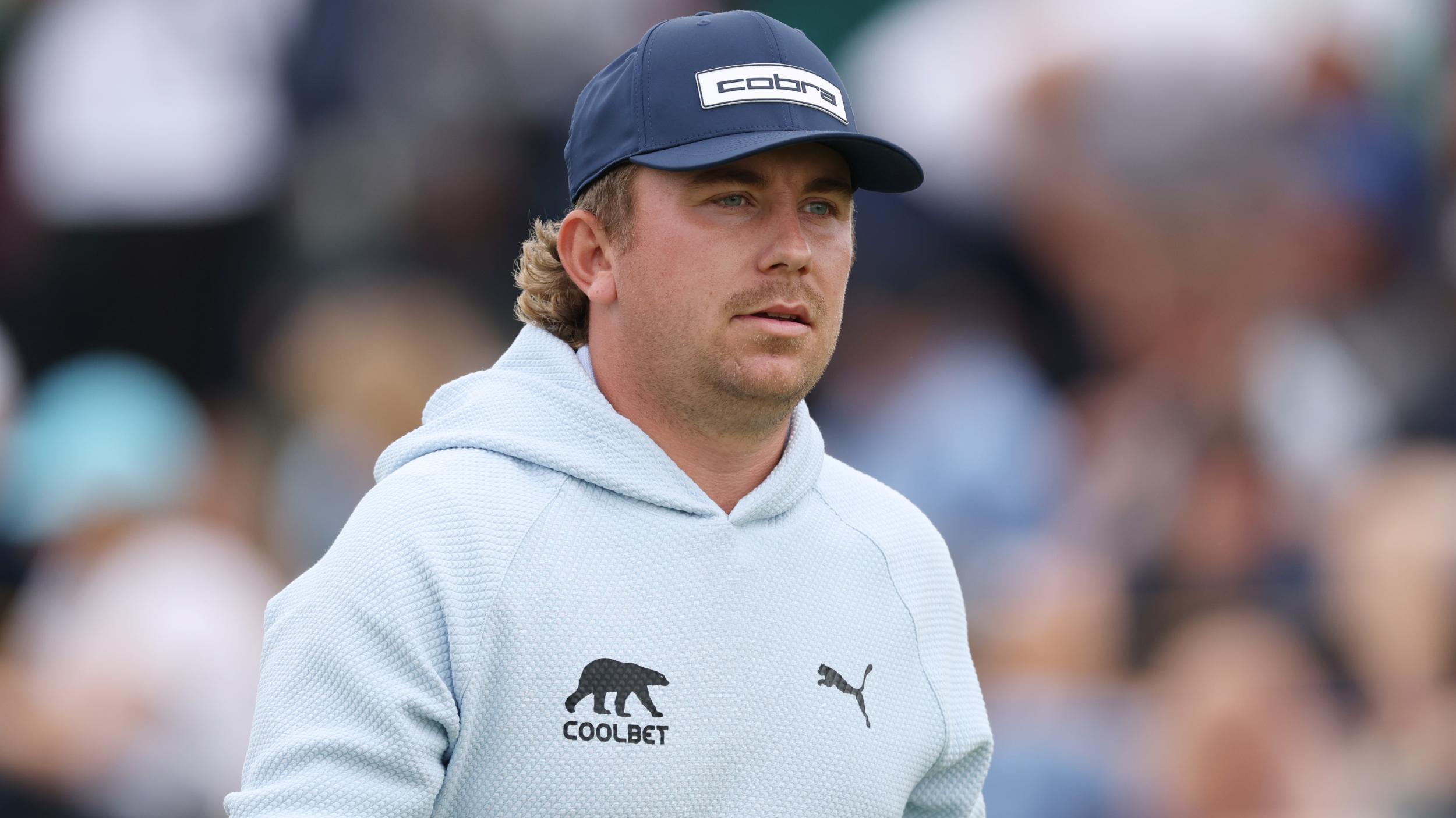 Oliver Lindell at The Open 