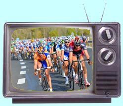 cycling on tv