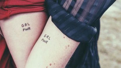 GRL PWR Tattoo Trend