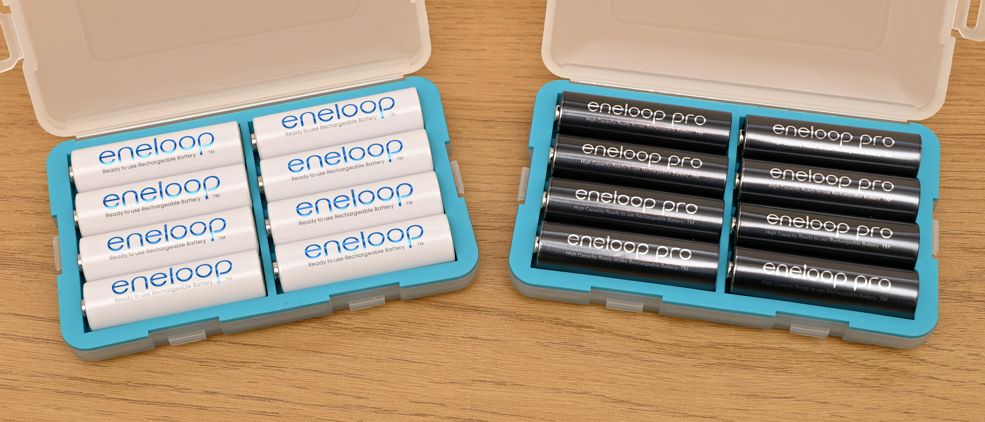 8 Pack Panasonic Eneloop AA NiMH Pre-Charged Rechargeable Batteries  Orange