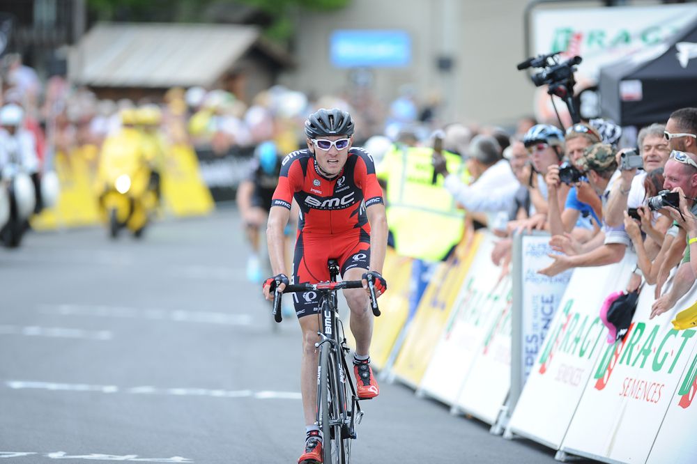 Tejay van Garderen (BMC) at the stage 5 finish.