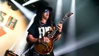 Slash performs with Myles Kennedy and The Conspirators at OVO Arena Wembley