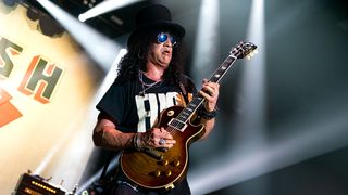 Slash performs with Myles Kennedy and The Conspirators at OVO Arena Wembley