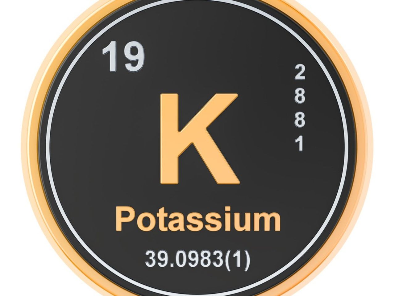 Chemical Symbol K For Potassium