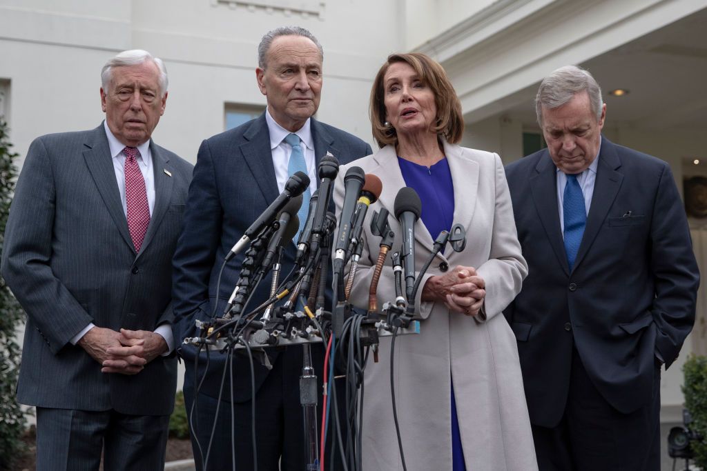 Chuck Schumer and Nancy Pelosi.