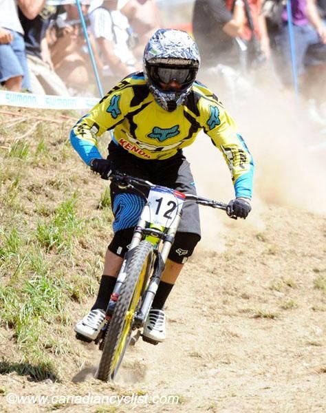 Marc Beaumont (GT Bicycles) on his way to winning.