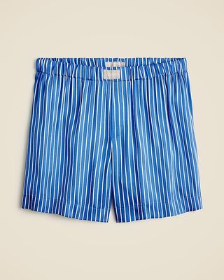 Soft Shine Boxer Short in Stripe