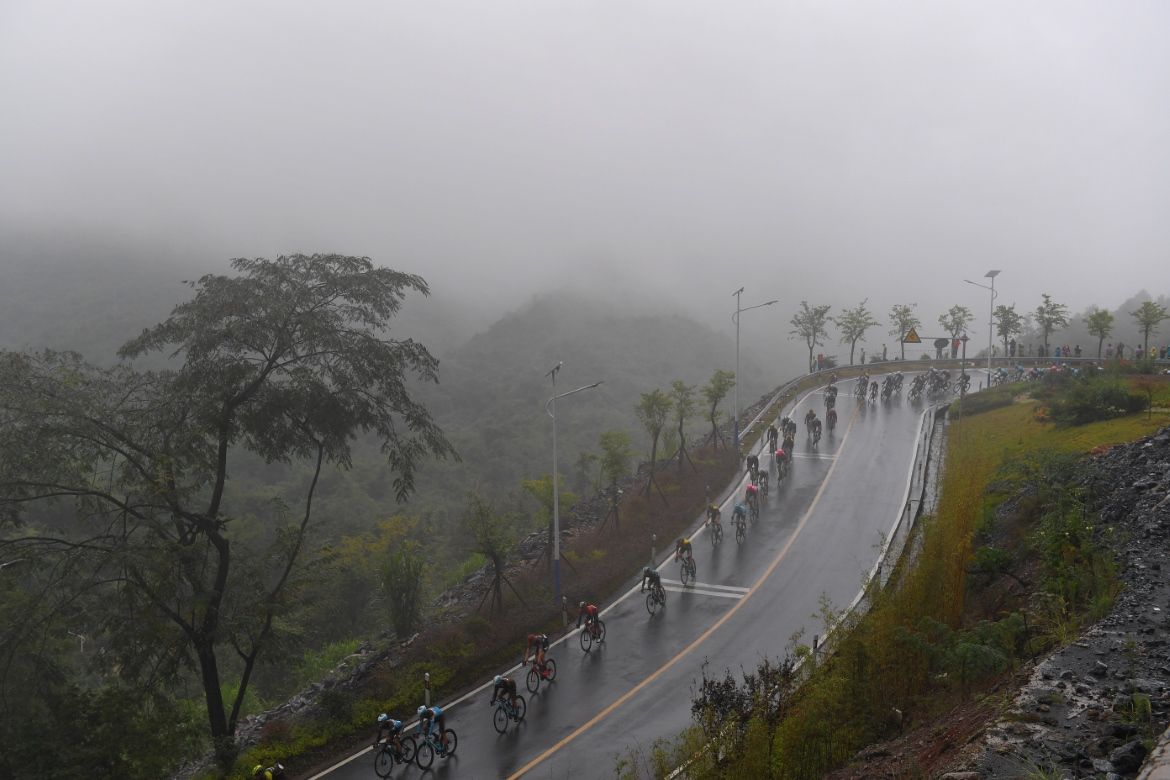 It was another miserable day at the Tour of Guangxi
