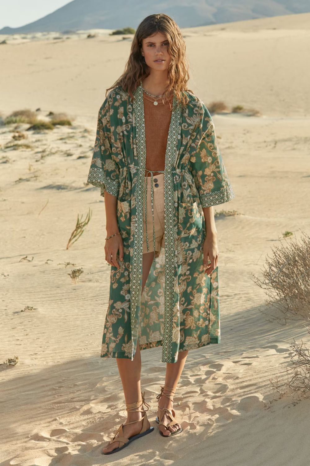 Wrap London Printed kimono