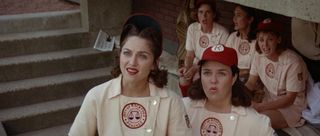 A still from the movie A League of Their Own