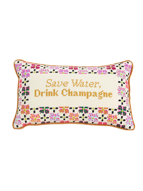 Furbish Studio Petite Needlepoint Pillow