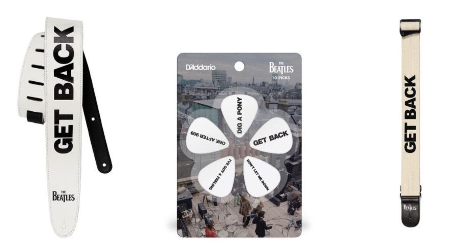 D&#039;Addario&#039;s new commemorative Get Back picks and straps