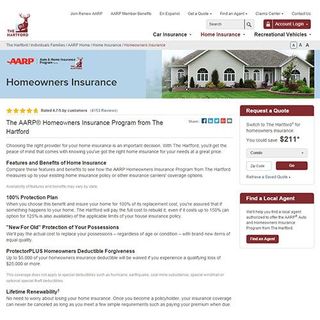 AARP Homeowners Insurance Review - Premiums, Coverage | Top Ten Reviews