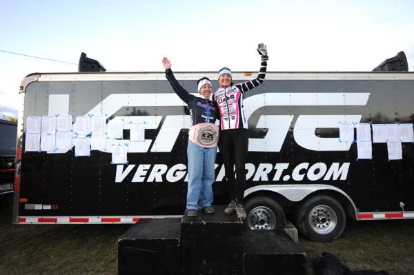First and third on the series, Laura Van Gilder and Natasha Elliott.