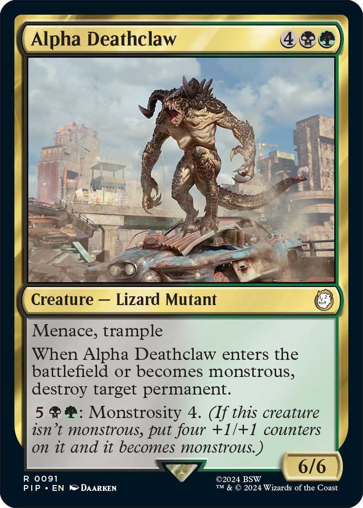 Magic: The Gathering Fallout crossover card preview