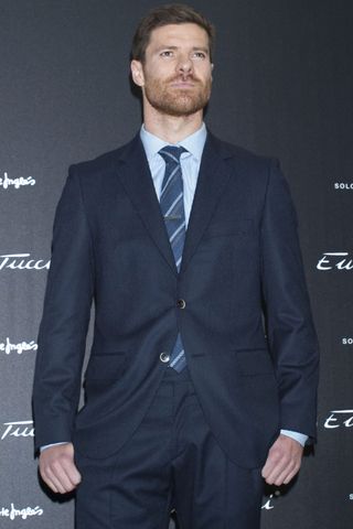 Xabi Alonso on the red carpet