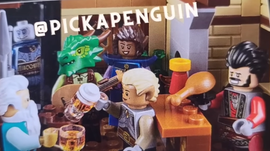 Lego store d&d minifigures