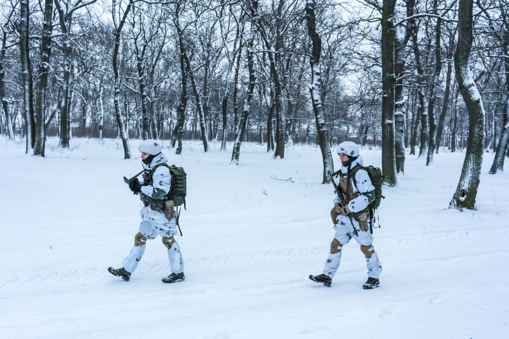 Ukrainian soldiers