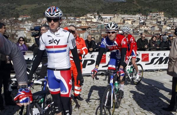 Geraint Thomas is part of the Great Britain team.