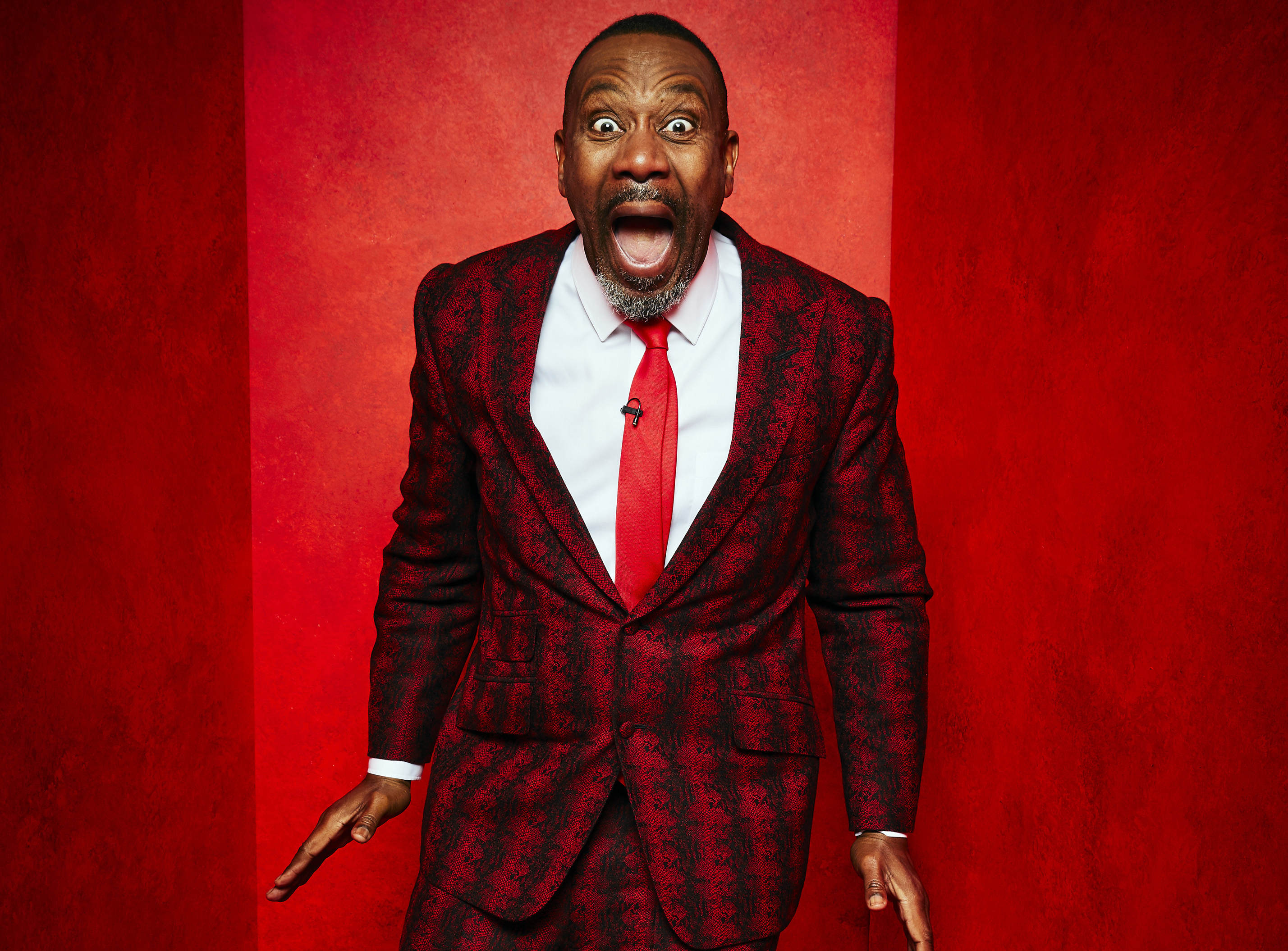 TV tonight Host of Comic Relief 2022, Sir Lenny Henry.