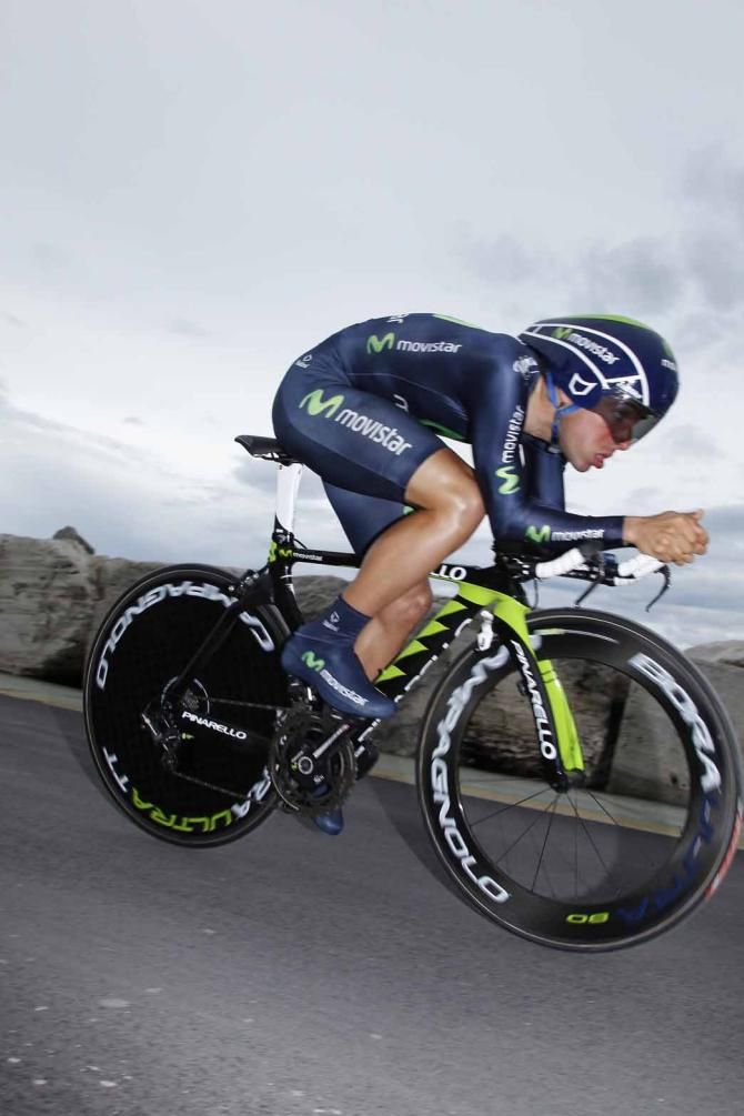 Andrey Amador (Movistar) delivered a fine showing in the final time trial.