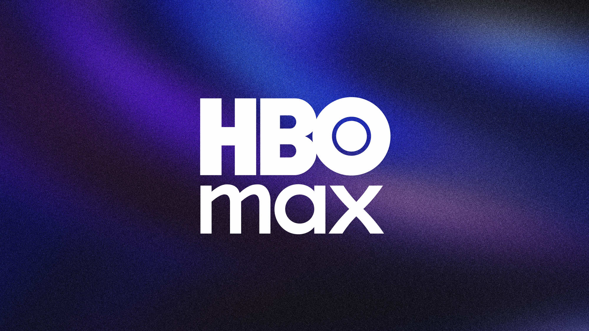 HBO Max logo on a purple-blue background